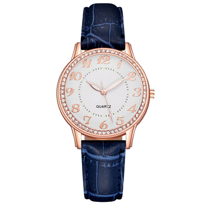 Reloj de Cuarzo Luminoso para Mujer con Diamantes y Correa Elegante - Image 3