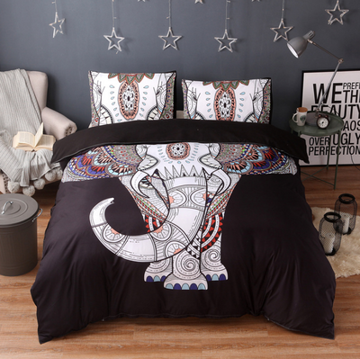 Juego de Cama Infantil 3D Estampado Elefante - Set de 3 o 4 Piezas - Image 10