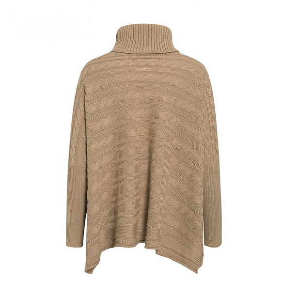 Capa Tejida Cuello Alto