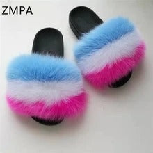 Pantuflas de Piel de Zorro - Chanclas de Lujo - Image 10