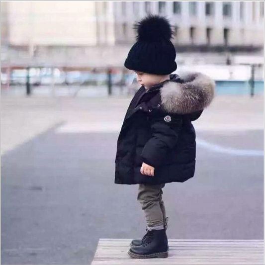 Chaqueta de Algodón Grueso para Niños