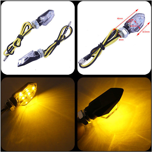 Intermitentes LED Compactos para Personalización de Motocicleta - Image 5