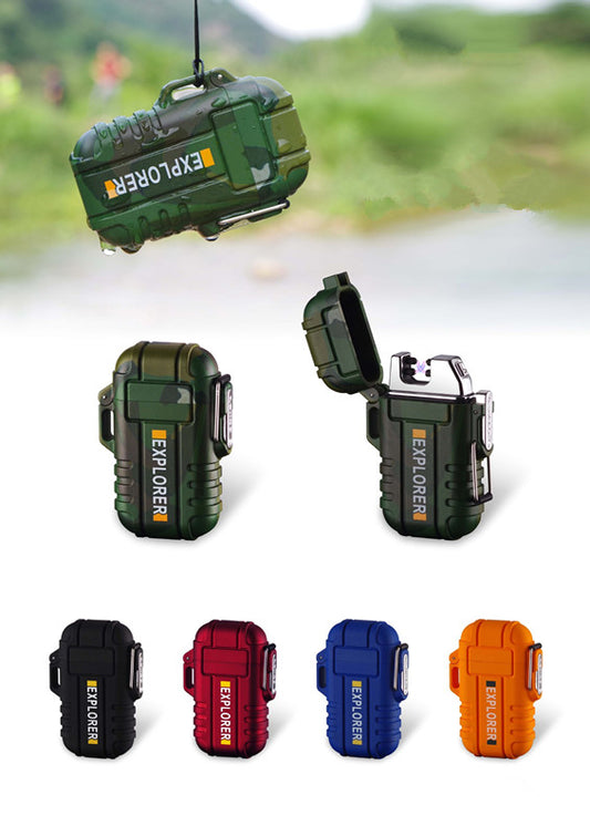 Encendedor Plasma Doble Resistente al Agua para Camping y Deportes Outdoor - Image 2