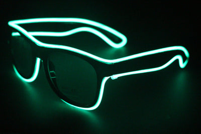 Gafas LED EL Wire 7 Colores Intermitentes - Accesorios Luminosos para Fiestas - Image 13