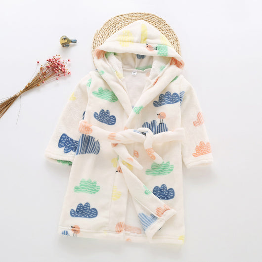 Batas Acogedoras de Franela para Niños y Niñas - Image 22