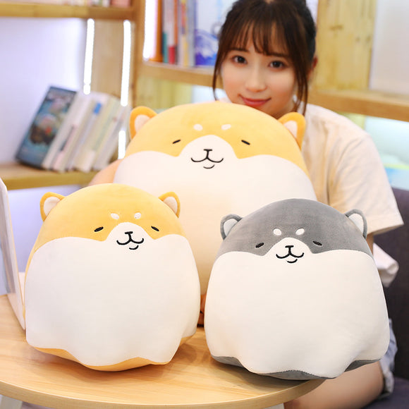 Peluche Shiba Inu Adorable con Diseño de Pudín