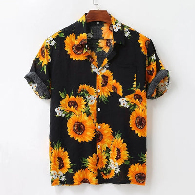 Camisa Estampada de Girasoles - Image 3