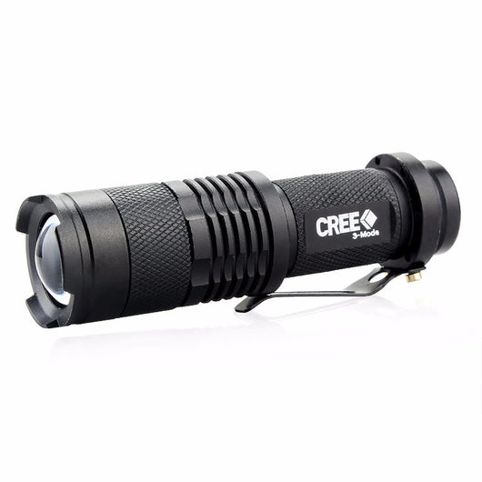 Linterna LED Táctica Q5 5 Colores 2000 Lúmenes Recargable Impermeable - Image 2