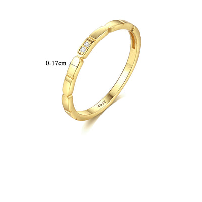Joyería de Plata Coreana con Zirconia Redonda Brillante - Image 3