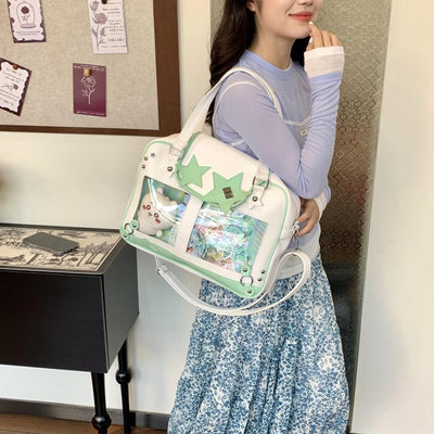 Bolso Mensajero de Hombro Estilo Preppy Original Portátil - Image 3