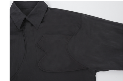 Camisa Suelta de Manga Corta con Diseño Retorcido - Image 5