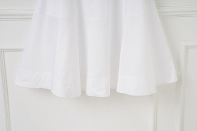 Falda Blanca de Cintura Alta con Detalles Combinados en Algodón - Image 29