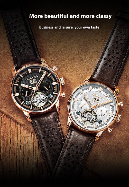 Reloj Automático Tourbillon Multifunción para Hombre - Image 27
