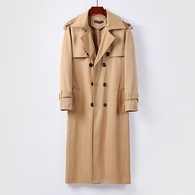 Abrigo Gabardina Larga Oversized Tallas Grandes Hombre - Image 8