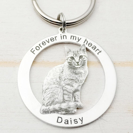 Llavero Personalizado con Foto de tu Mascota