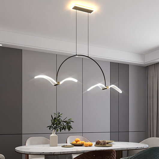 Lámpara Colgante LED Gaviota Minimalista para Dormitorio - Image 9