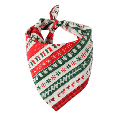 Pañuelo Triangular de Algodón para Mascotas - Babero Absorbente para Perros y Gatos - Image 16