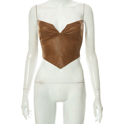 Chaleco Casual sin Mangas con Cierre y Escote Asimétrico para Mujer - Image 11
