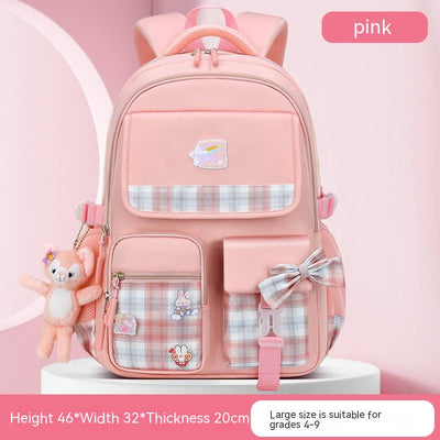Mochila Escolar Infantil Grande con Diseño Cartoon Ligera y Cómoda - Image 7