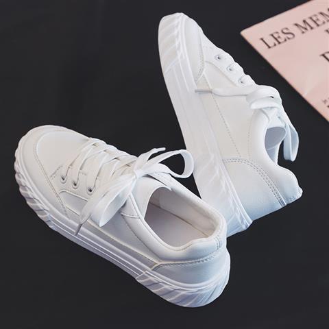 Tenis Blancos Casuales Planos - Estilo Urbano Minimalista - Image 15