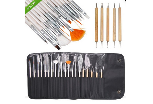 Set de Bolígrafos Perforadores para Diseño de Uñas