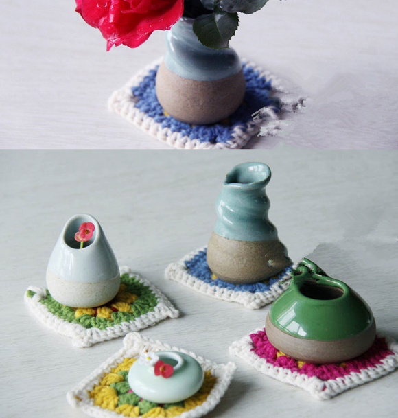 Posavasos Artesanal Estilo Pastoral Europeo - Diseño Creativo