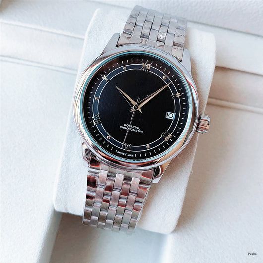 Reloj Mecánico Casual para Hombre con Correa de Acero - Image 5
