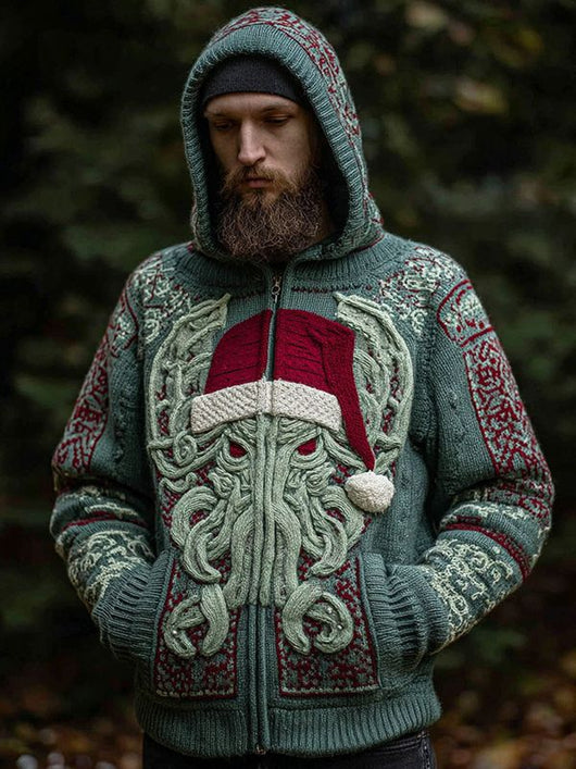 Chaqueta Hoodie Estampada Casual para Hombre - Estilo Urbano Moderno - Image 8