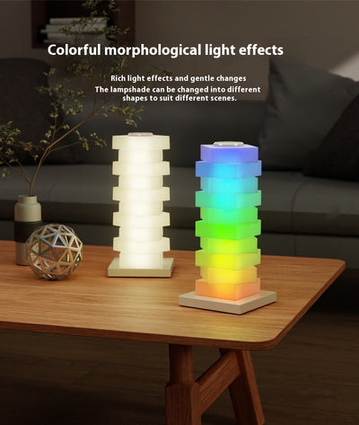 Lámpara Cargadora Inalámbrica con Atmósfera Colorida para Celular - Image 10