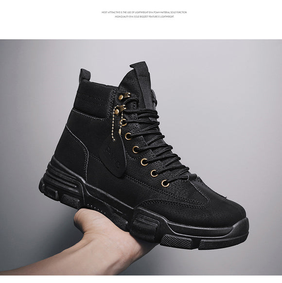 Botas Martin Altas Estilo Británico