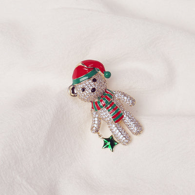 Broche Oso Elegante