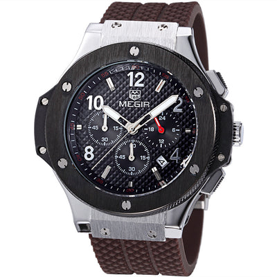 Reloj de Pulsera Deportivo Militar para Hombre con Cronógrafo de Cuarzo - Image 4