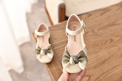 Sandalias Princesa para Niñas con Moño - Zapatos de Piel Suave y Flexible - Image 20