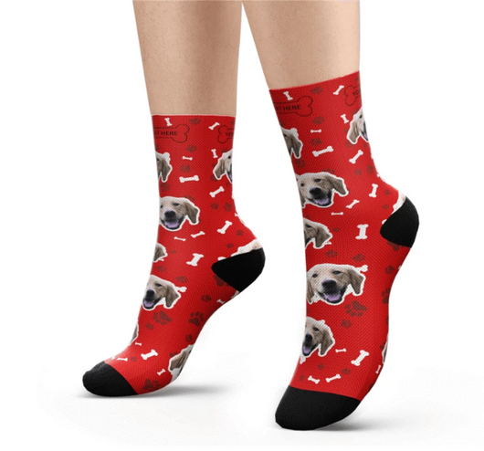Calcetines Personalizados con Foto de tu Mascota - Perro y Gato - Image 35
