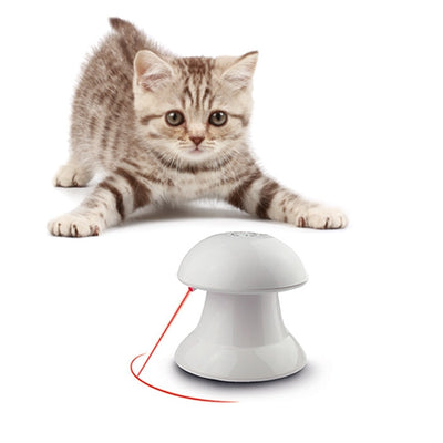 Juguete Láser Interactivo Giratorio para Gatos - Image 6