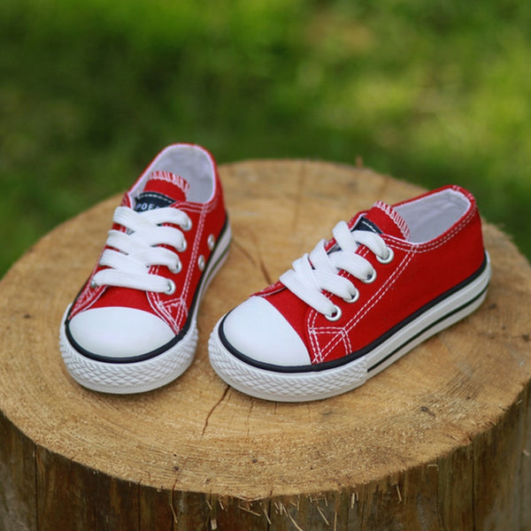 Zapatos de Lona Antideslizantes para Toda la Familia - Blanco