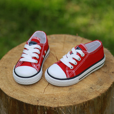 Zapatos de Lona Antideslizantes para Toda la Familia - Blanco