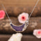 Colar com Pingente de Ágata Geodo e Girassol Boho 6 Estilos