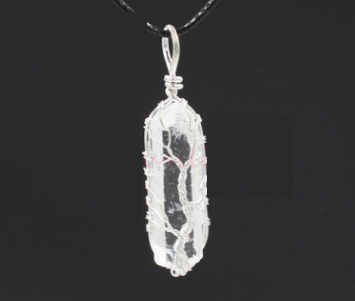 Collar Árbol de la Vida en Cristal Blanco - Image 15