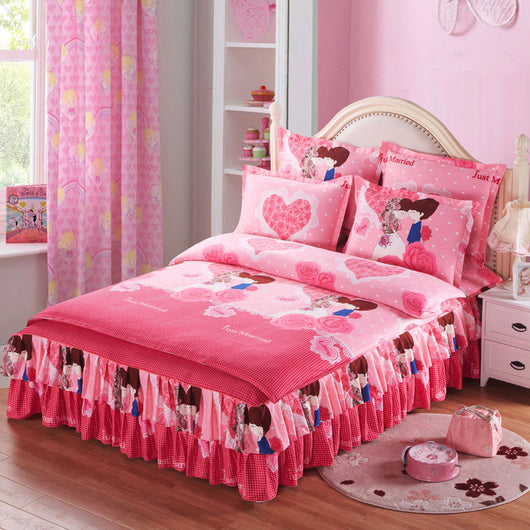 Juego de Cama de 4 Piezas en Algodón Premium - Image 2