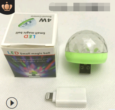 Luz de Escena Mágica RGB con Control por Voz y USB - Image 15