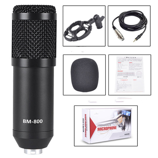 Micrófono Condensador de Diafragma Grande BM800 - Image 19