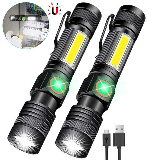 Linterna Portátil Zoom Magnética para Exteriores - Image 4