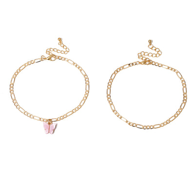 Pulsera de tobillo con mariposa delicada - Image 6
