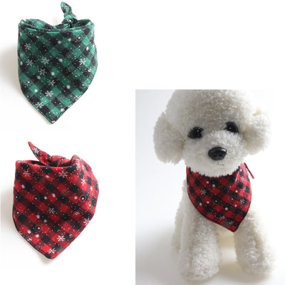 Pañuelo Triangular Absorbente para Mascotas con Collar Integrado