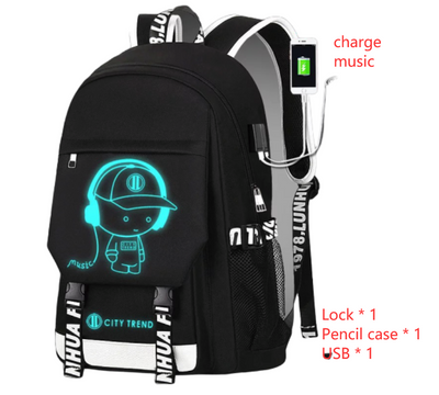 Mochila Inteligente para Hombre con Carga por Voz y Luz LED - Image 5