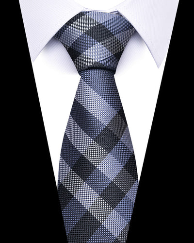 Corbata Ejecutiva a Rayas 8cm - Elegancia Profesional - Image 92