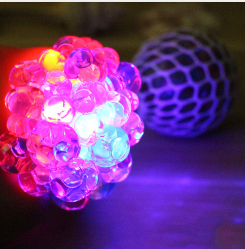 Pelota de Malla Multicolor Antiestrés Uva para Apretar