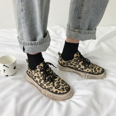 Zapatillas Casuales con Estampado de Leopardo - Image 3