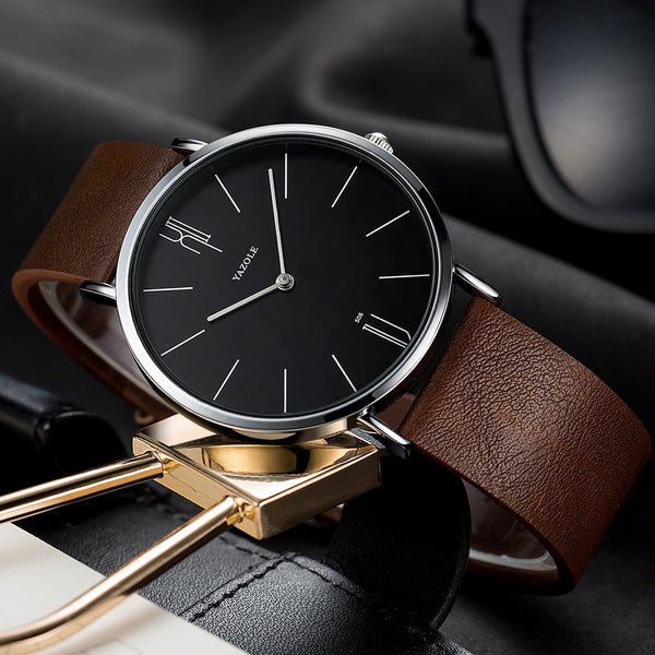 Reloj de Cuarzo Resistente al Agua para Hombre